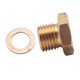 thumbnail image 3 of Scienceny Adaptadores de medidor de temperatura de presión profesional adaptador de emisor ligero resistente al desgaste conector de latón de Vehículos, repuestos y accesorios Mis, 3 of 6