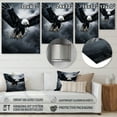 thumbnail image 4 of Designart "Ealge beautyful Soar Eagle" Animals Eagle Metal Wall Art Prints, 4 of 5