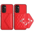 thumbnail image 6 of Allytech Galaxy A34 5G Wallet Case with Shoulder Strap, Luxury PU Leather RFID Blocking Protectve Anti-Scratch Bumper Cards Slots Magnetic Closure Phone Case Cover for Samsung Galaxy A34 5G, Red, 6 of 9