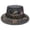 Khaki-E, variant on Fishing Is A Way Of Life Boonie Hat, Wide Brim Outdoor Sun Bucket Hat For Fishing, Hiking