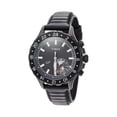 thumbnail image 2 of Timex Mens IQ+ Move Multi-Time Black Leather Strap Watch TW2R39900, 2 of 2