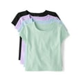 thumbnail image 3 of The Children's Place Girls Short Sleeve Crewneck Everyday Tee, 8-Pack, Sizes XS-XXL, 3 of 3