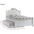 thumbnail image 5 of Picket House Furnishings Annie Full Platform Bed w/ Storage Trundle, 5 of 5