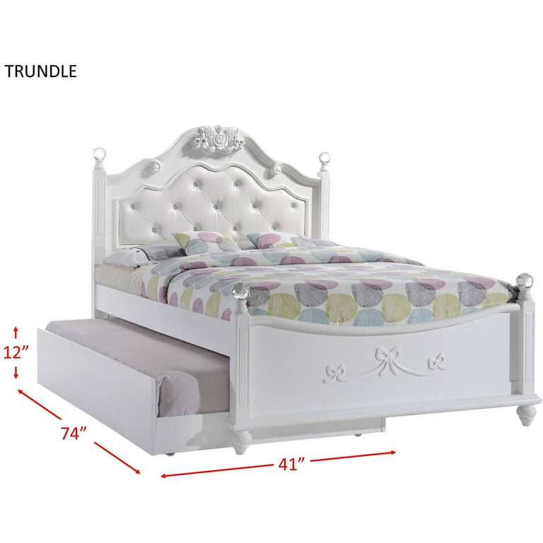 家具 Anneru single bed Picket House Furnishings Annie Full Platform Bed w/ Storage