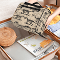 thumbnail image 7 of Herdesigns Cool Dinosaur Skeleton Toiletry Bag for Women, Travel Makeup Bag, Waterproof Hanging Cosmetic Organizer for Toiletries & Makeup Essentials, 7 of 7
