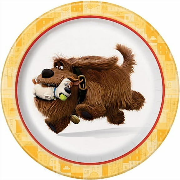 7" the Secret Life of Pets Paper Dessert Plates, 8ct