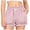 Style1-Pink girls shorts, variant on Girls Plaid Shorts Elastic Waist Bow Detail Loose Fit Summer Casual Bottoms Back to School Shorts 4-13 Years
