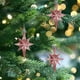 thumbnail image 3 of Adorno para árbol de Navidad de ocho puntas - Oro rosa, 3 of 6