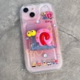 thumbnail image 1 of Funda De Teléfono Con Diseño De Animales En Aguas Transparente De Dibujos Animados 3D Compatible Con IPhone 12 13 14 11 Pro Max X Xs Xr Nnpp, 1 of 3