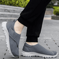 thumbnail image 4 of Leisure sports Velcro elderly shoes with wide and swollen feet for middle-aged and elderly men and women, soft soled walking shoes, 4 of 7