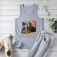 thumbnail image 5 of Rotm 4th Of July Swimsuits for Women 250 Years American Anniversary Tank Top Women 4th of July Patriotic Sleeveless Shirt American Flag Tops Light Gray,L, 5 of 7