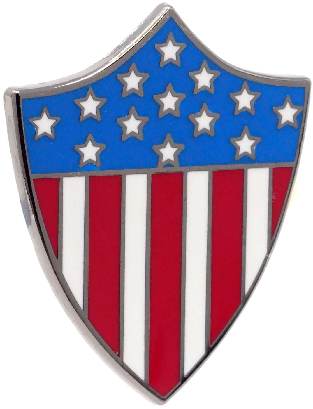 Funko Marvel Collector Corps Vintage Captain America Shield Pin ...