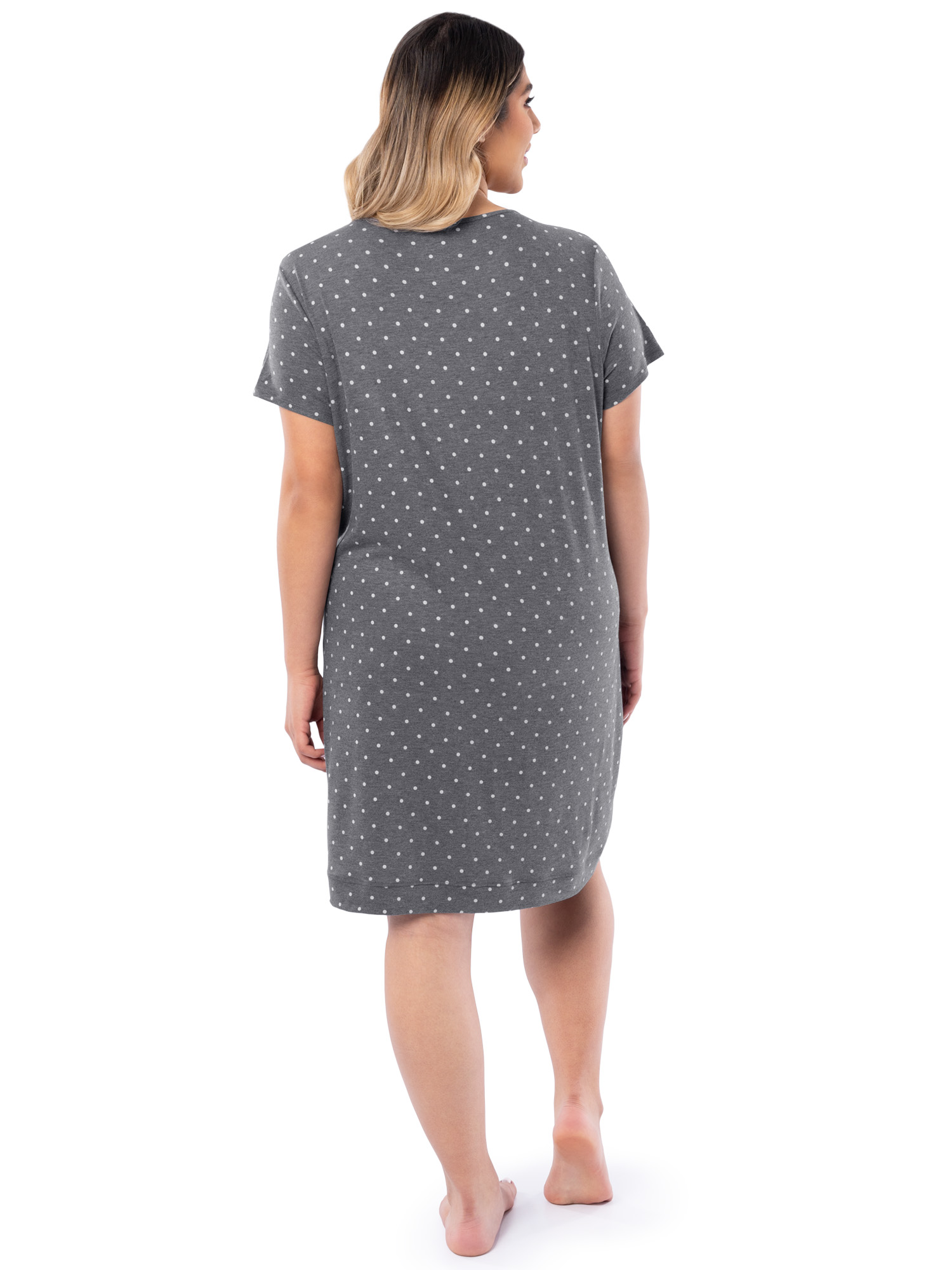 Fruit of the Loom Women's Soft and Breathable Pajama Sleepshirt, Sizes S-5X