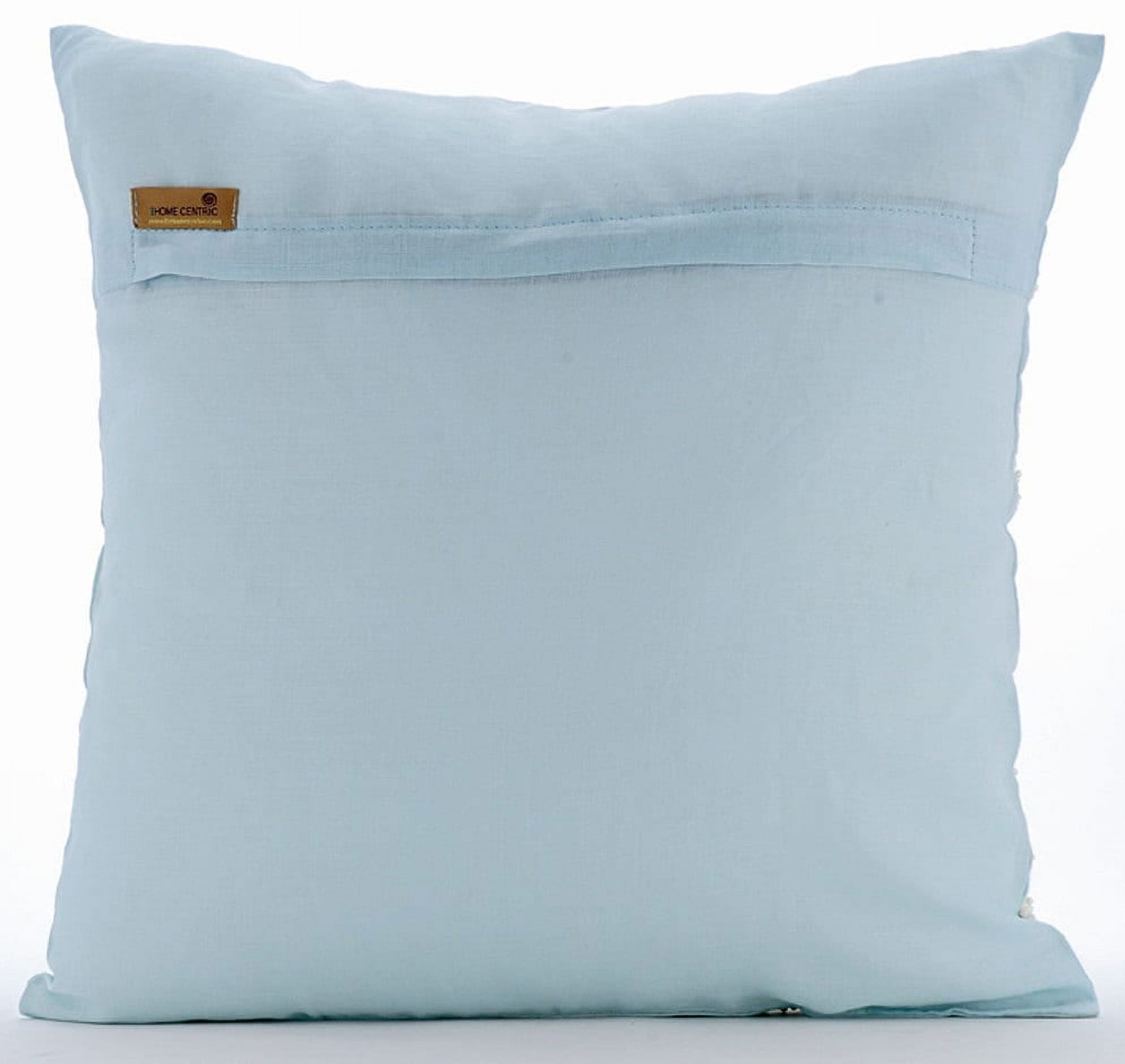 Light Blue Throw Pillows Cover Beaded Baroque French Toile Theme Pillows Cover 20x20 inch 50x50 cm Pillow Case Floral Square Silk Pillowcase Victorian White Waters Walmart