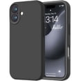 thumbnail image 1 of Funda para teléfono LOVE 3000 diseñada para iPhone 16 de 6.1 pulgadas, negra, 1 of 7