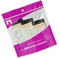 Adjustable 3Hook Bra Band Extension Set Elastic Extenders9pack (3