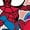 DESERT PINK, variant on Marvel Spider-Man And His Amazing Friends - Spidey Friends Stickers - Toddler and Youth Girls Fitted Short Sleeve Tee