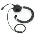 thumbnail image 2 of Auriculares de un solo oído tipo C para negocios con micrófono con cancelación de ruido y control de audio., 2 of 14