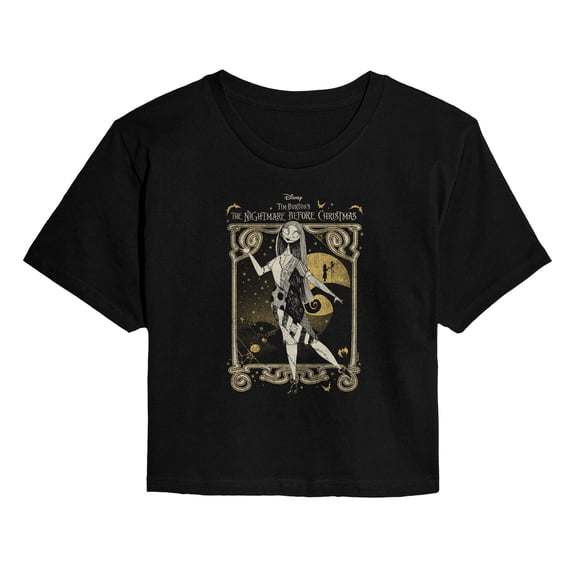 The Nightmare Before Christmas - Sally Cropped Graphic T-Shirt