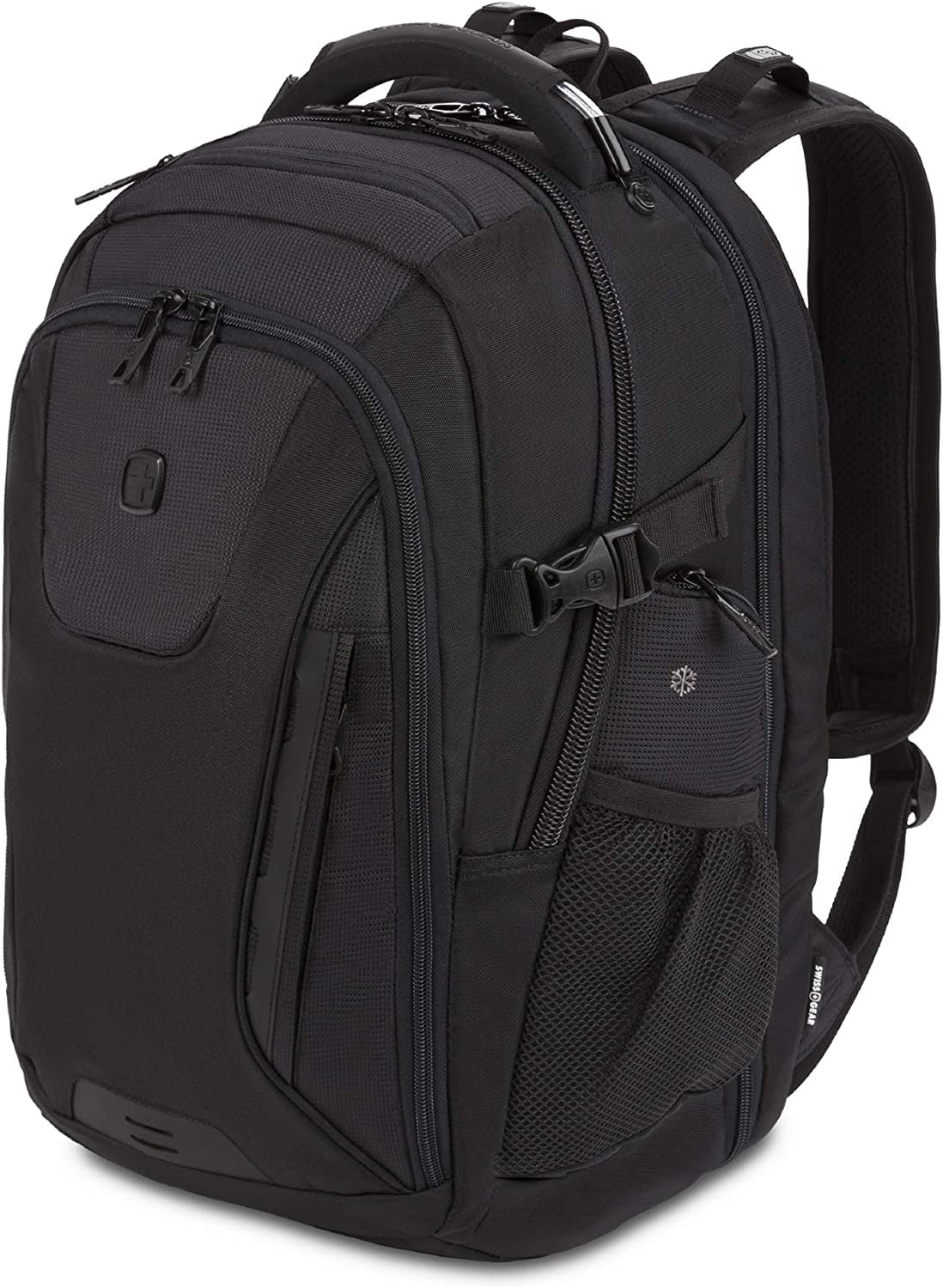 SwissGear ScanSmart Laptop Bag, Black Stealth, Fits Nepal Ubuy