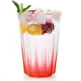 thumbnail image 3 of Greentainer Plastic Cups StackableReusable Drinking Glasses Apartment Essentials. Mugs for Family Gatherings, Parties, Picnics,Unbreakable ,Lightweight Tumbler Dishwasher Safe 12PCS 350ml BPA Free, 3 of 9