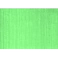 thumbnail image 1 of Ahgly Company Indoor Rectangle Solid Emerald Green Modern Area Rugs, 5' x 7', 1 of 4