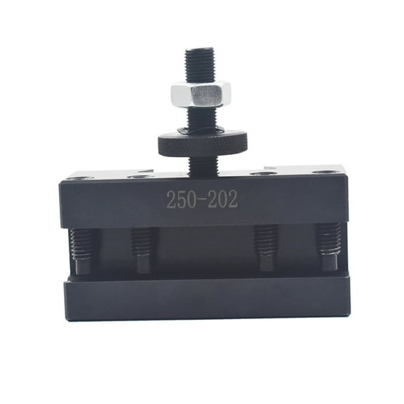 BXA Quick Change 250-202 Turning Facing Lathe Tool Post Holder for Lathe 10-15 inch