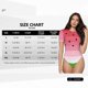 thumbnail image 5 of Balery Watermelon Body de cuello redondo de manga corta para mujer Tops de manga corta Tops básicos-Large, 5 of 7