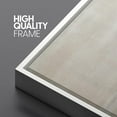 thumbnail image 4 of PixonSign Framed Canvas Print Wall Art Grunge Pastel Brown Watercolor Vista Abstract Shapes Illustrations Modern Art Decorative Minimal Relax/Calm for Living Room, Bedroom, Office - 24"x36" White, 4 of 5