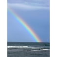 thumbnail image 2 of Hyler, JB 25x32 White Modern Wood Framed Museum Art Print Titled - Rainbow Meets Horizon, 2 of 4