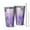 Urple Butterfly Flower, variant on 16oz Tumblers Purple Butterfly Flower Pattern Stainless Steel Vacuum Insulated Double Wall Travel Tumbler Cups Mug with Lid and Straw,Cleaning Brush for Coffee,Tea