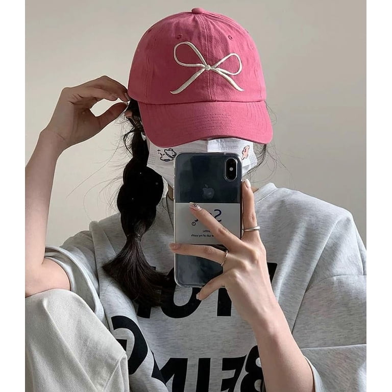 Bow-Tie Baseball Cap for Women Fashion Sun Hats for Women  display picture 3