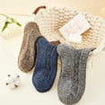 thumbnail image 3 of BH-JJSMGS 5/6 Pairs Pack Solid Crew Calf Socks For Men Breathable Casual Multi-Colored US Size 7-12, 3 of 6
