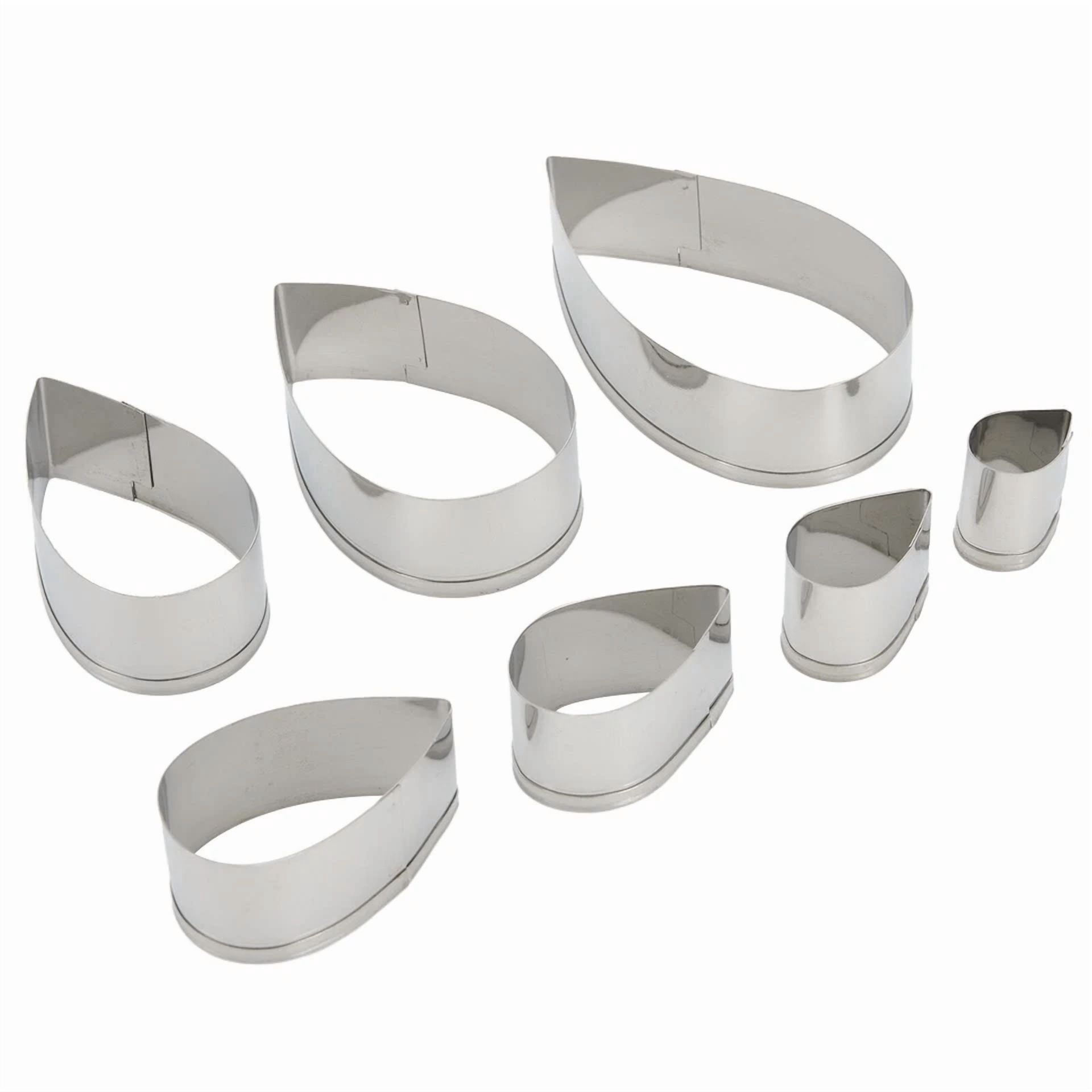 BUTTERFLY- Rose Petal Cutter Cake Molds Cookie Cutter Flower Decorating Stainless Steel