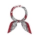 thumbnail image 1 of INSPIRAR CHIC Mujeres Pañuelo de Satén Cuadrado 35" Gran Pañuelo de Seda con Diseño Paisley para el Cabello, Envoltura para Dormir, Bandanas 90x90cm/35.4x35.4" Rojo Blanco, 1 of 6
