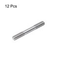 thumbnail image 3 of Unique Bargains 304 Stainless Steel Push Rod Double End Threaded Rod For DIY RC Car, Boat M8x60mm, Pack of 12, 3 of 6