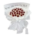 thumbnail image 2 of Abbracc DIY Bouquet Set Flower Making Set Flower Bouquet Craft Roses Bouquet for Wedding Red 33pcs, 2 of 7