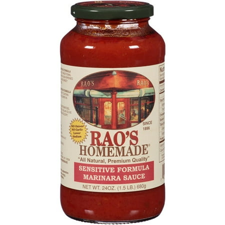 Rao's Homemade Sensitive Formula Marinara Sauce, 24 oz, (Pack of, 6)