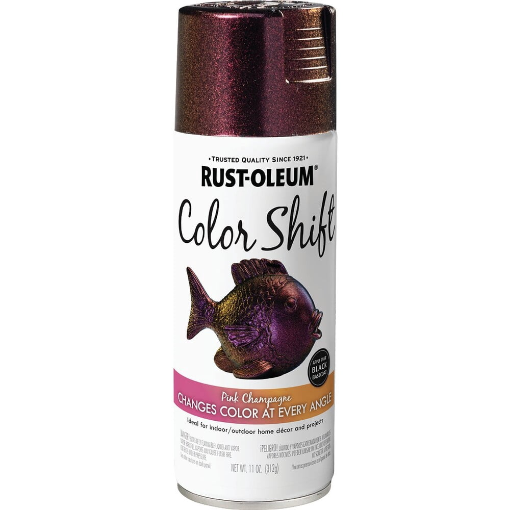 Rust-Oleum Imagine Gloss Champagne Pink Spray Paint 11 oz — Interior & Exterior Use, Professional Finish