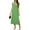 Striped Green Blue, variant on Asklazy Womens Striped Summer Dresses Crew Neck Sleeveless Casual Long Maxi Dress,L,Gray