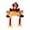 Style A, variant on Thanksgiving Turkey Hat 1pcs Novelty Turkey Headwear for Fall Dress Up Party Marathon Carnival Party Halloween Thanksgiving Cosplay