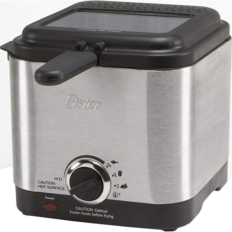  Oster Professional Style Stainless Steel Deep Fryer: Home &  Kitchen