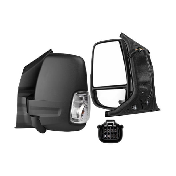 Espejo Transit 2018 A 2021 Ford Lateral Izquierdo Eléctrico Corrug C/Desemp C/Direcc E/Abatible 6 Pines GENERICA .