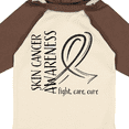 thumbnail image 4 of Inktastic Skin Cancer Awareness- Fight, care, cure Boys or Girls Long Sleeve Baby Bodysuit, 4 of 5
