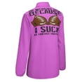 thumbnail image 5 of Fantasy Football Last Place Award Punishment Long Sleeve Blouse Woman Streetwear Casual Shirts Summer Oversize Woman Streetwear Clothing Birthday Present, 5 of 7
