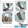 thumbnail image 3 of Leg Gaiters Camo Shoe Covers (l), 3 of 4