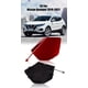 thumbnail image 4 of Tapa de gancho de remolque para parachoques delantero de coche para Nissan Qashqai J11 2019-2021 2020, cubierta de remolque pintada, accesorios de adorno, 4 of 5