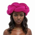 thumbnail image 6 of African Exaggerated Headband Chunky Braided Headband Turban Cap Fashion Party Hairstyle Accessory for Women All Ages, 6 of 11
