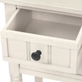 thumbnail image 5 of Console Sofa Table with 3 Drawers and Bottom Shelf, Entryway Hall Table, Sofa Tables Narrow Easy Assembly, 5 of 7
