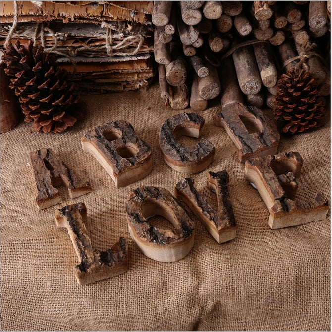 1 Pc Wooded Letter Number Diy Furniture Table Decor Art Home Living Room Decorations Love Family Walmart Canada